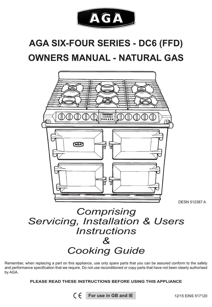 AGA SIX-FOUR Series User manual