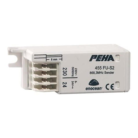 PEHA Easyclick 455 FU S2 User manual