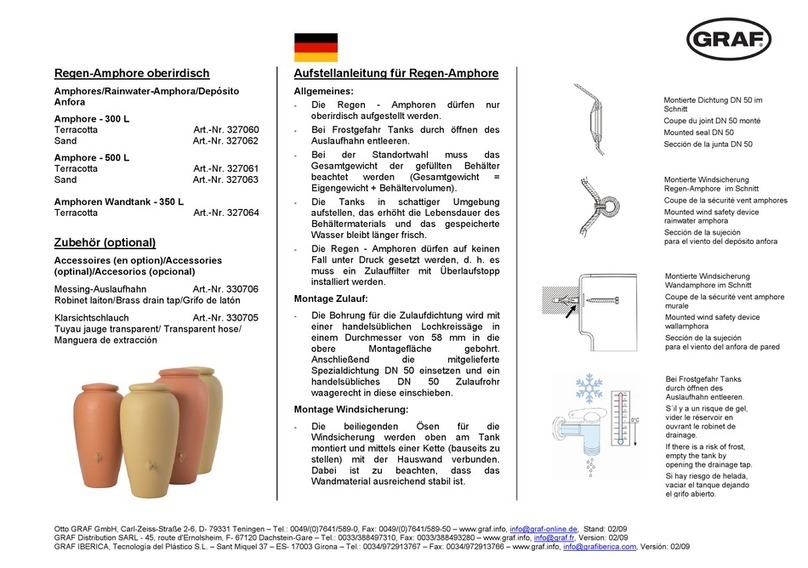 Graf 327060 installation manual
