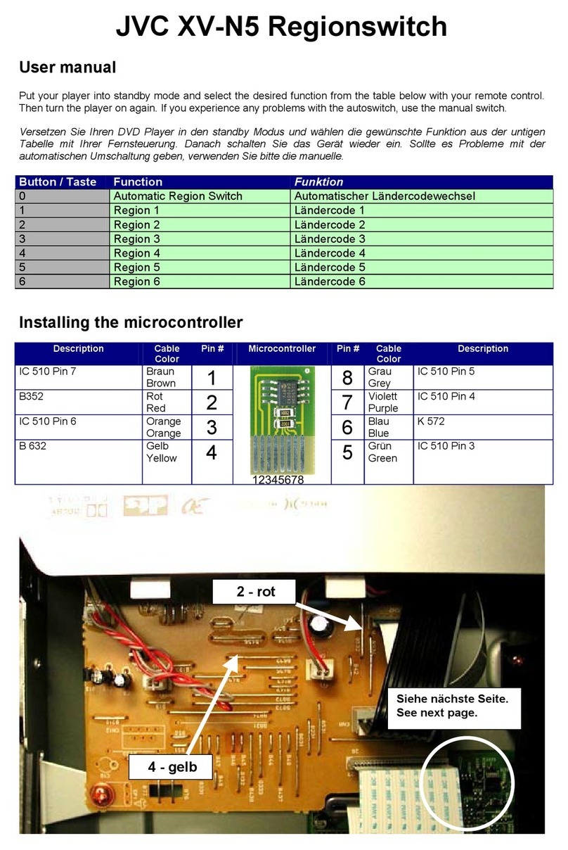 JVC XV-N5 User manual