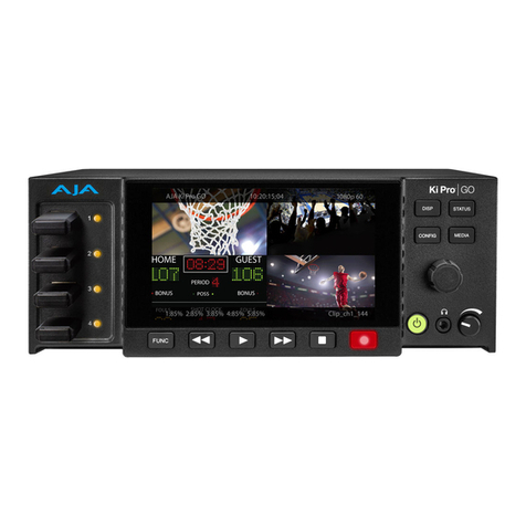 AJA Ki Pro GO quick start guide