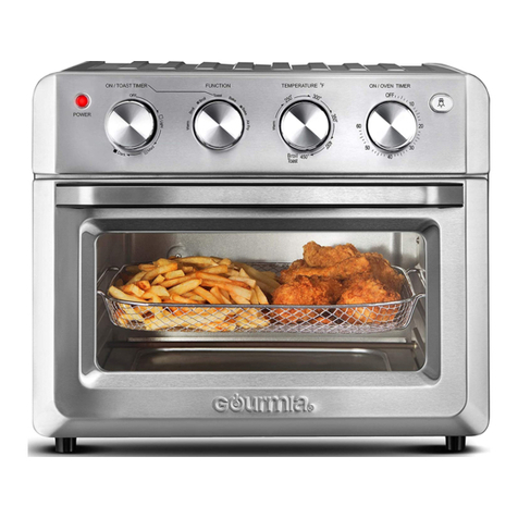 Gourmia GTF7580 user manual