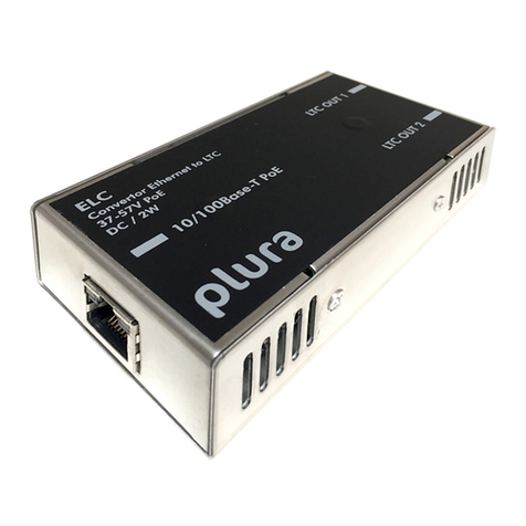 Plura ELC User manual