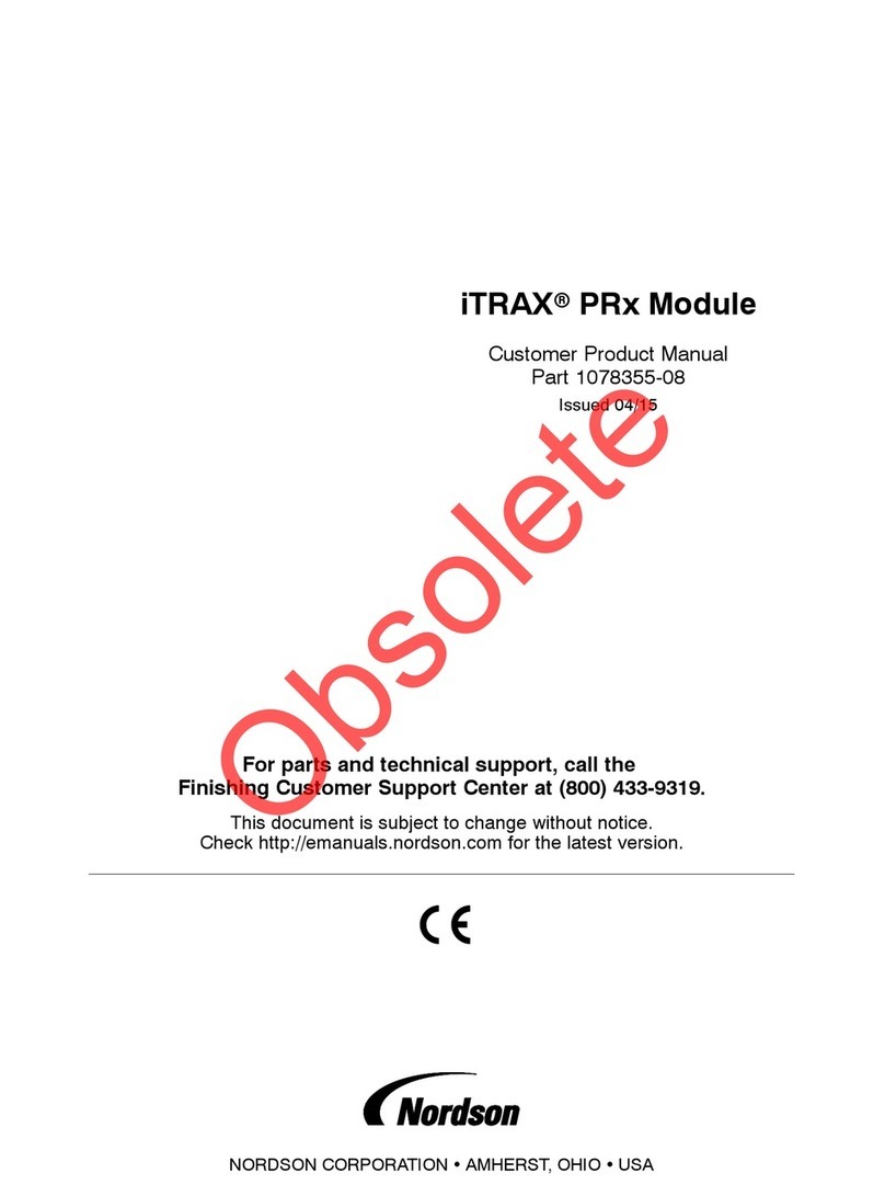 Nordson iTRAX PRx Reference guide