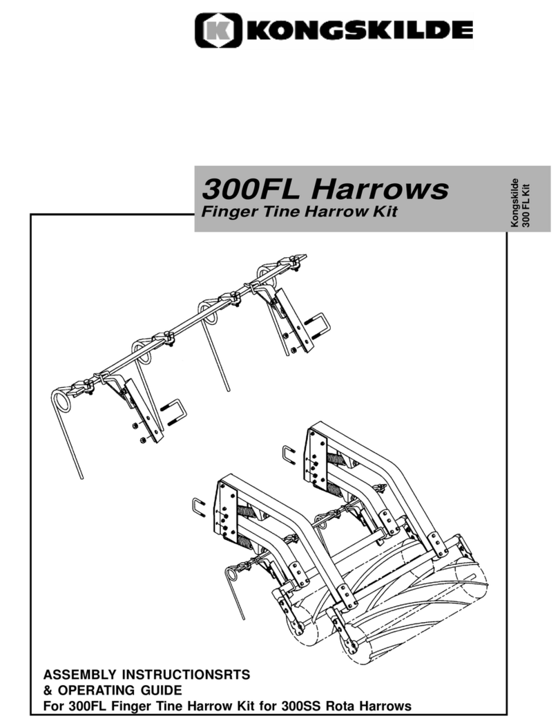 Kongskilde 300FL User manual