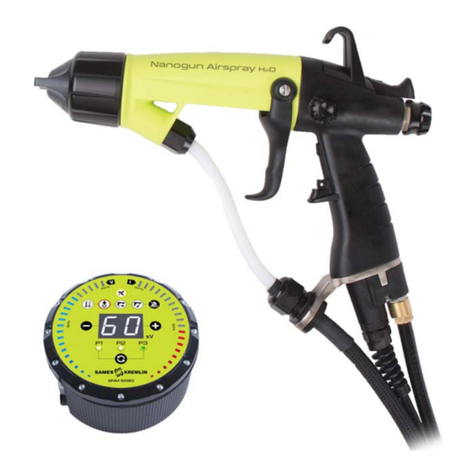 SAMES KREMLIN Nanogun Airmix H2O User manual