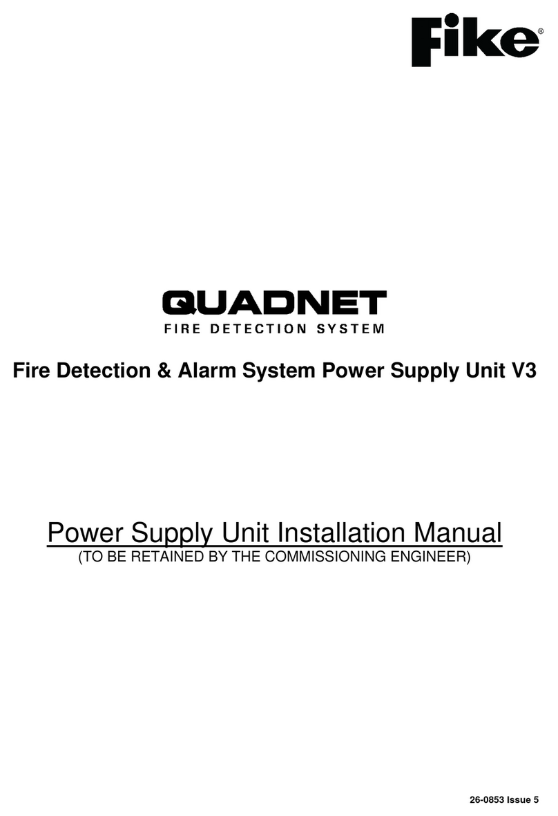 Fike Quadnet PSU V3 installation manual