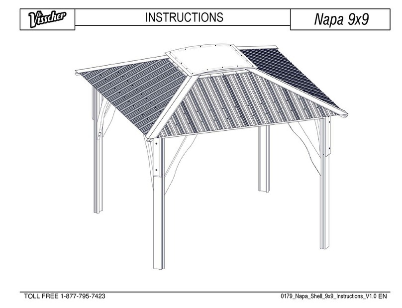 VISSCHER Napa 9x9 instructions