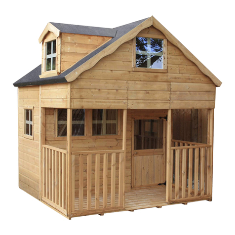 Mercia Garden Products Dorma Playhouse Instruction manual