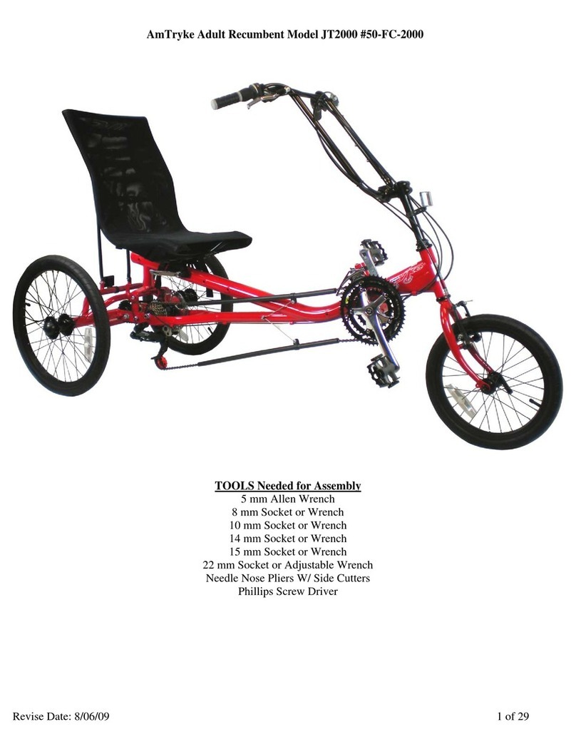 AmTryke T2000 User manual