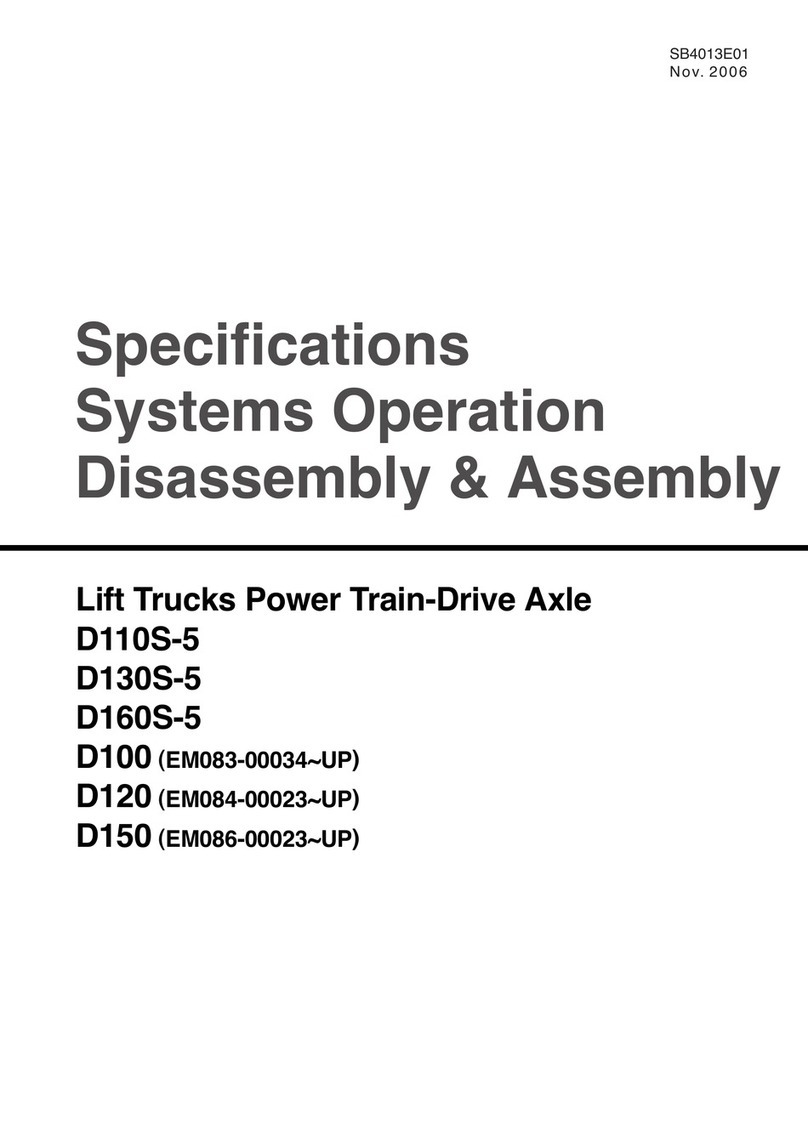 Doosan D110S-5 with OCDB Specifications, Systems Operation, Disassembly & Assembly