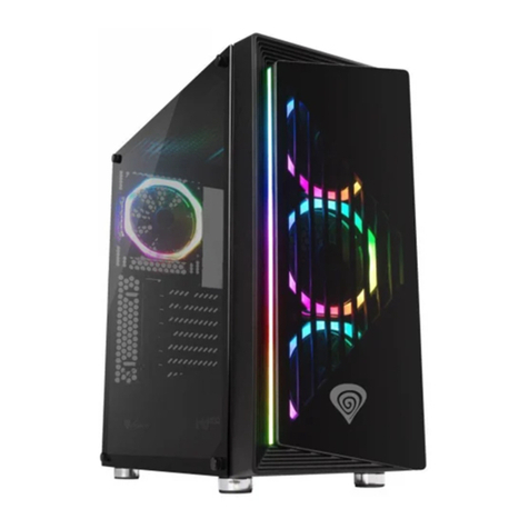 Genesis Irid 400 RGB Instructions of use