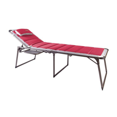 Quest Leisure Products ELITE Bordeaux Pro Lounge F1344 instructions