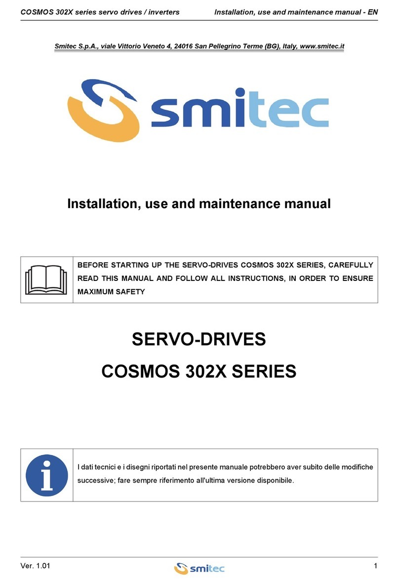 Smitec COSMOS 302 Series User manual