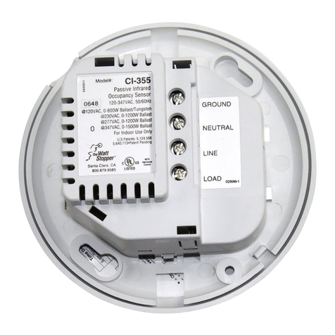 LEGRAND Wattstopper CI-355 User manual
