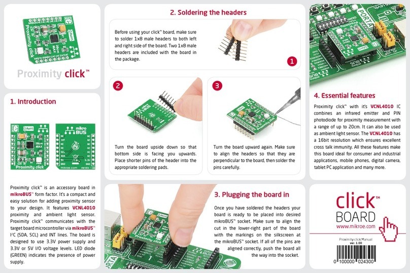 mikroElektronika Proximity click manual