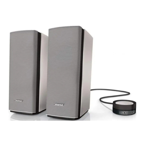 Bose COMPANION 20 User manual