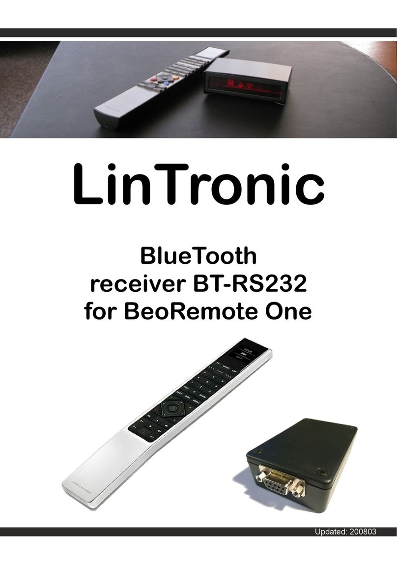 LinTronic BT-RS232 User manual