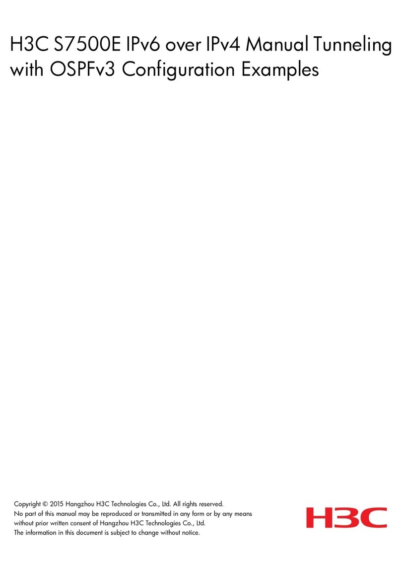 H3C H3C S7500E Series Configuration Examples