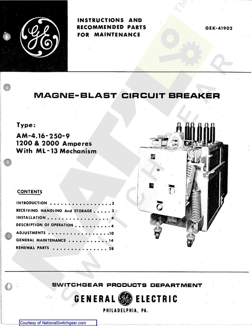 GE AM-4.16-250-9 User manual