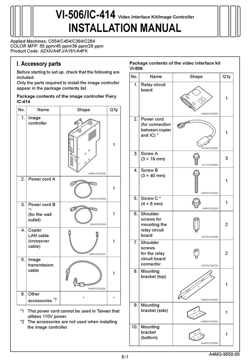Konica Minolta VI-506 User manual