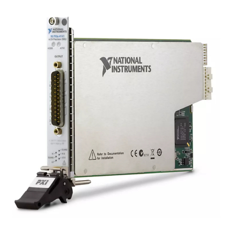 National Instruments NI PXIe-4141 Manual National Instruments NI PXIe-4141 Manual
