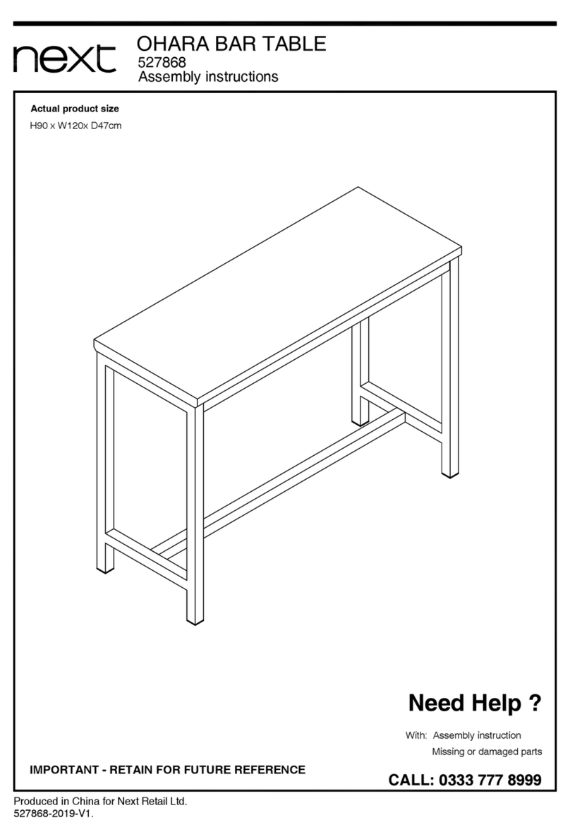 Next OHARA 527868 User manual