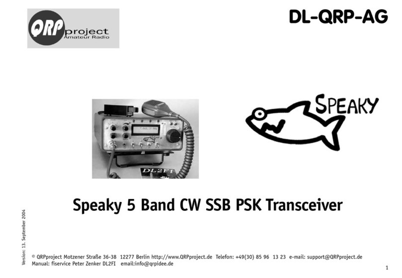 QRPproject Speaky manual