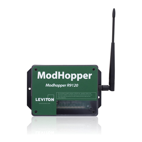 Leviton ModHopper Installation and operation manual