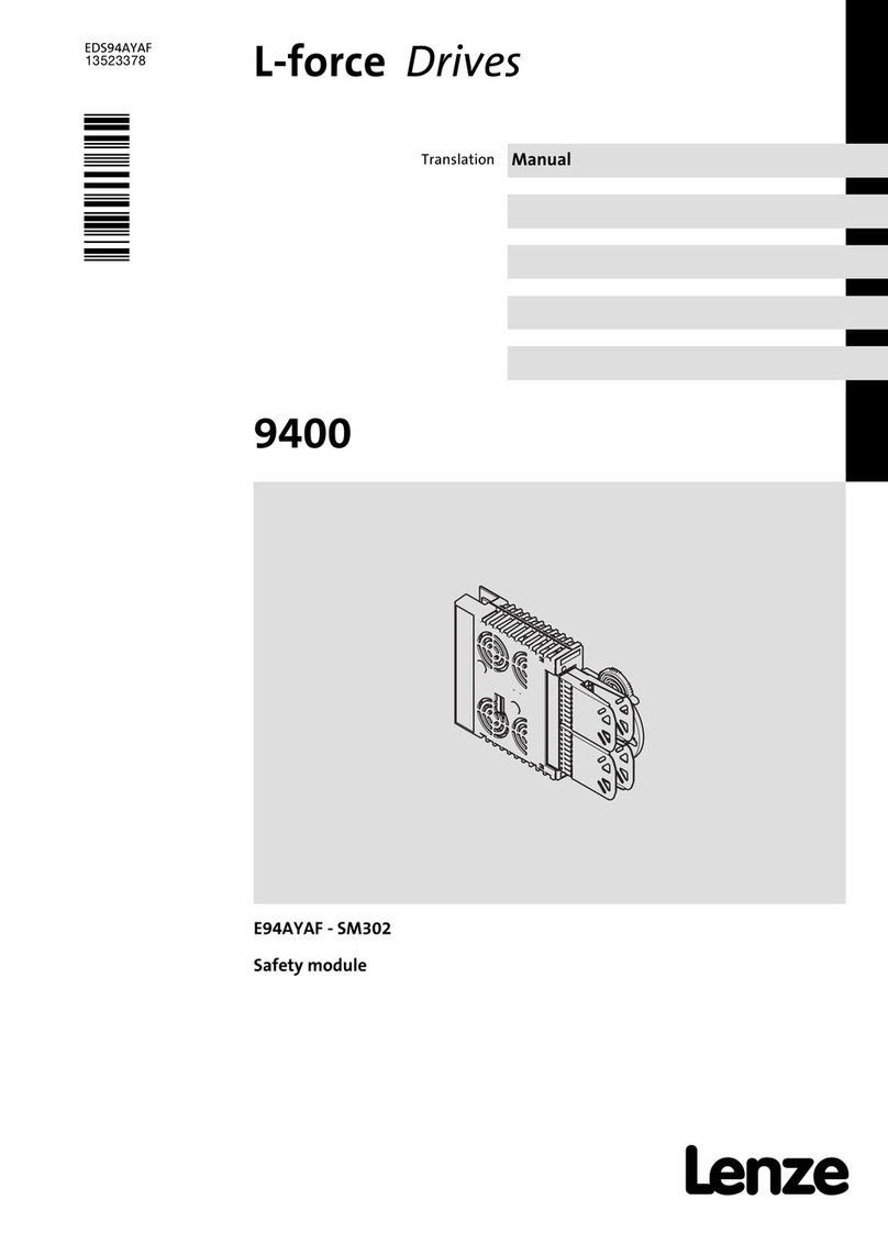 Lenze SM302 User manual