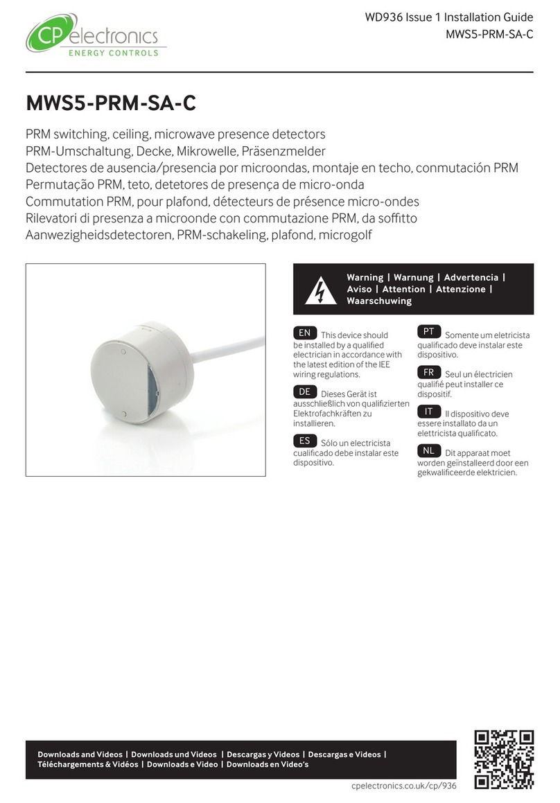 C.P. Electronics MWS5-PRM-SA-C User manual