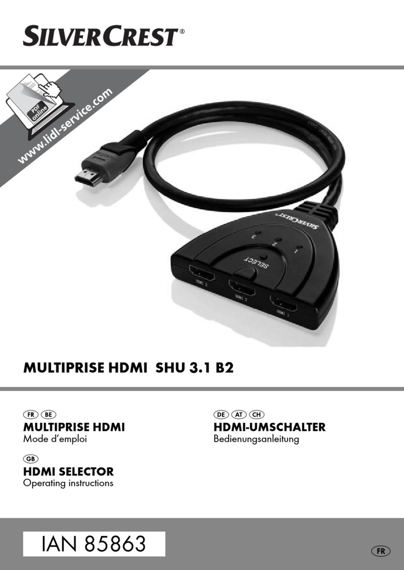 Silvercrest SHU 3.1 B2 User manual