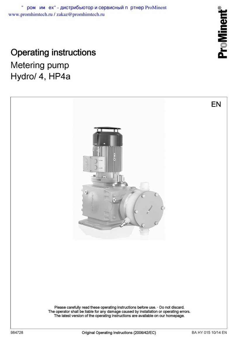 ProMinent Hydro HP4 User manual