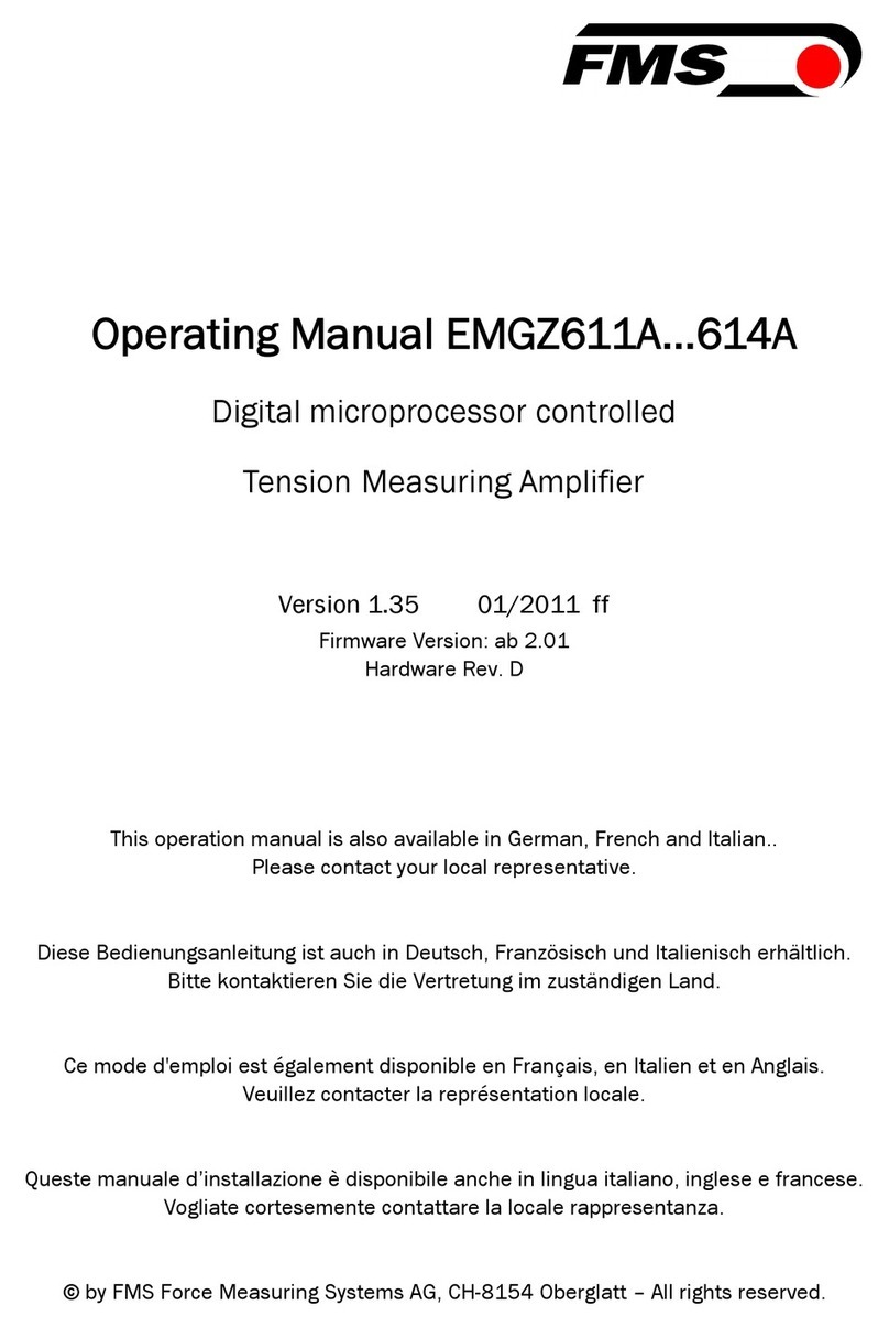 FMS EMGZ Series operating manual