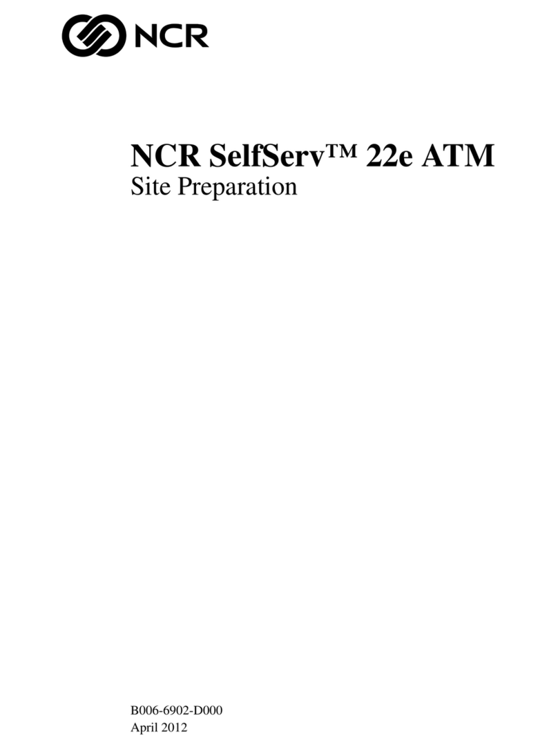 NCR SelfServ 22e Site Preparation