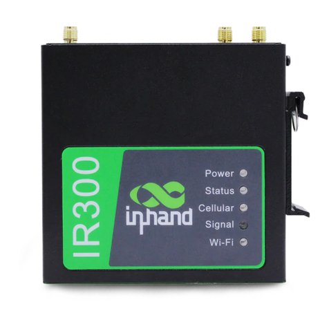 InHand IR300 Series Operating and maintenance instructions