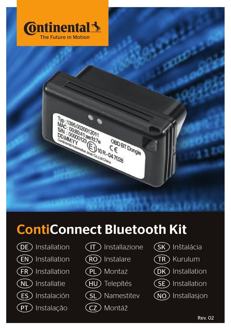 Continental Refrigerator ContiConnect installation manual