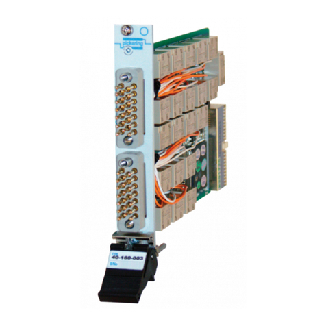 Pickering PXI 40-160 Series User manual