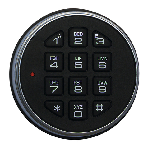 Dormakaba LA GARD ComboGard Pro 39E Setup instructions