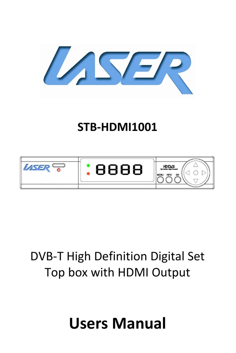 Laser STB-HDMI1001 user manual