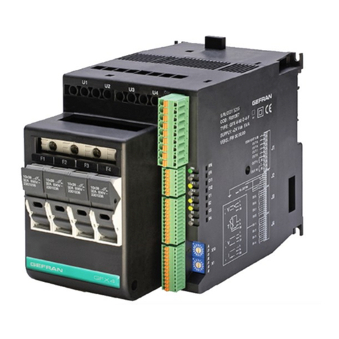 gefran GFX4-IR Installation and operation manual