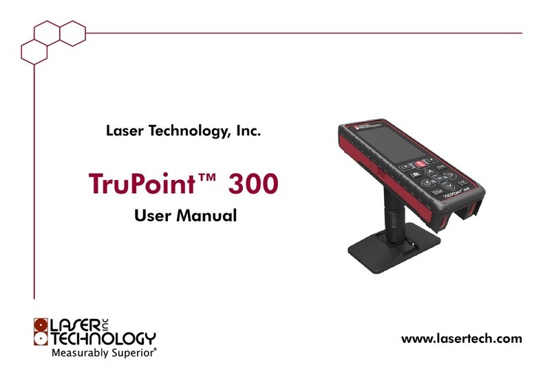 Laser Technology TruPoint 300 user manual