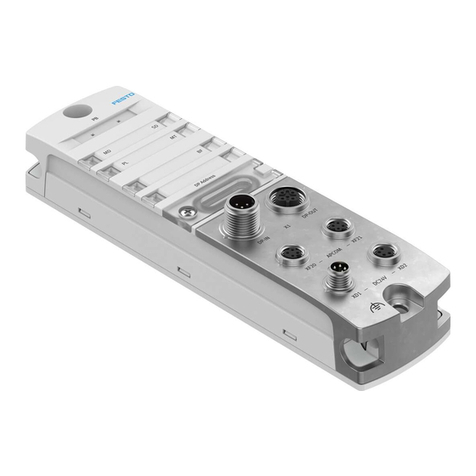 Festo CPX-AP-I-PB-M12 Parts list manual