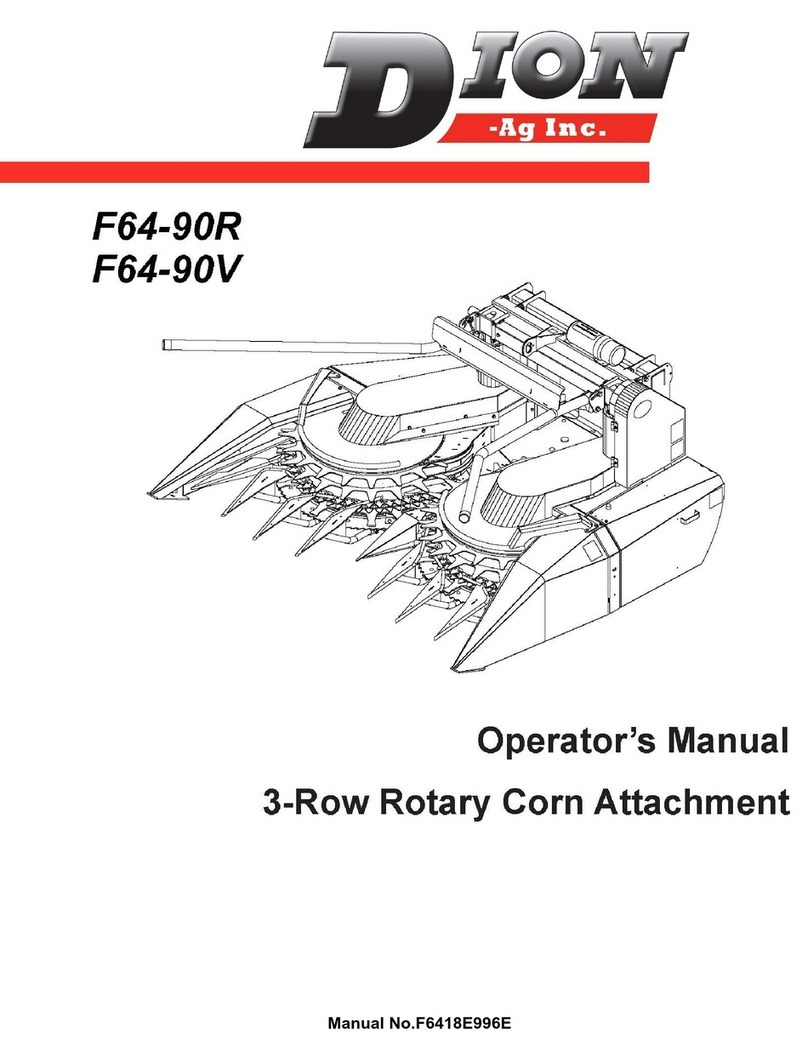Dion-Ag F64-90R Operator's manual