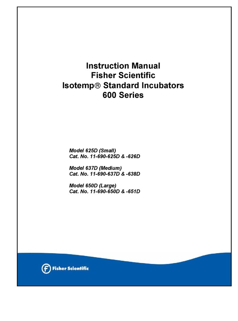 Fisher Scientific Isotemp 600 Series instruction manual