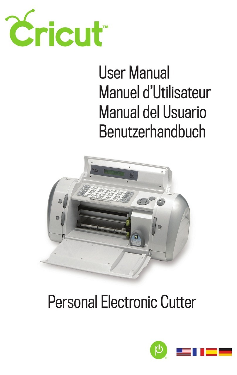 Provo Craft Cricut user manual