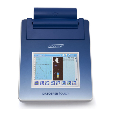 Sibelmed DATOSPIR TOUCH Series user manual