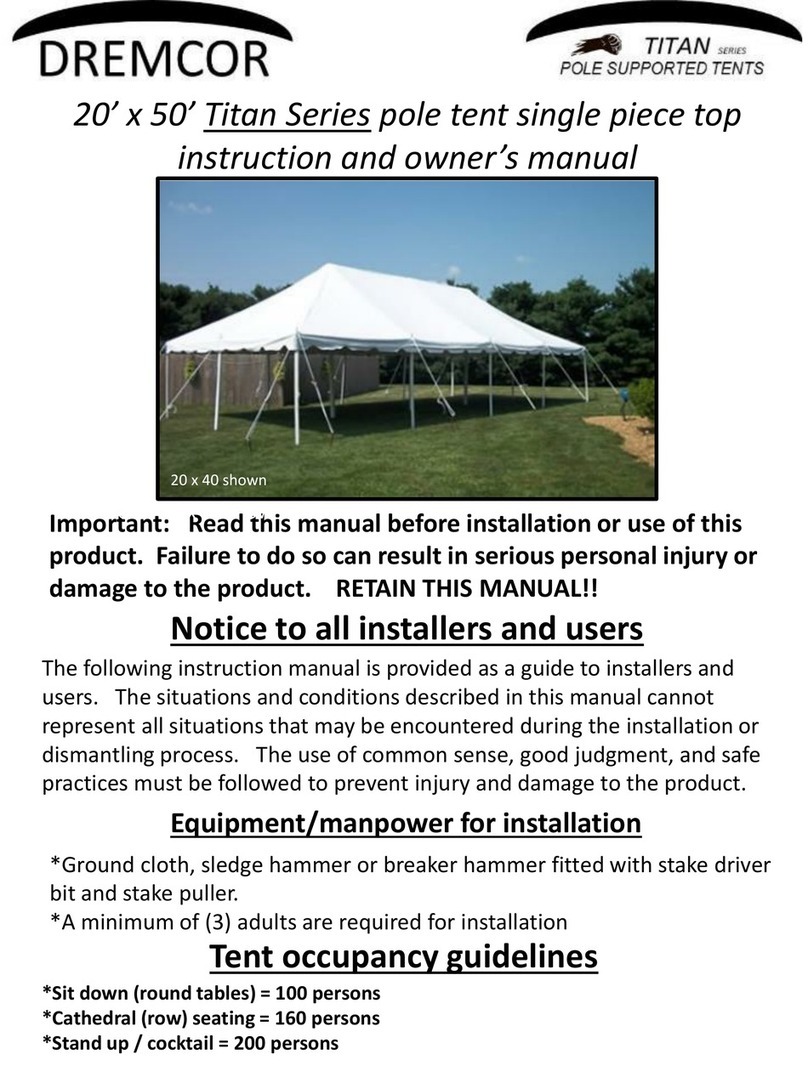 DREMCOR Titan Series Instructions and owner's manual