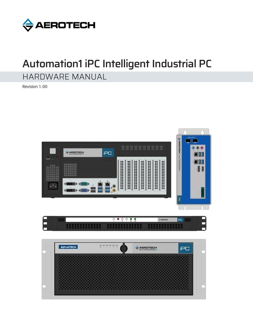 Aerotech Automation1 iPC Series Hardware manual