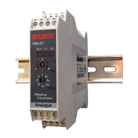 Flintec FAA-27 Technical manual